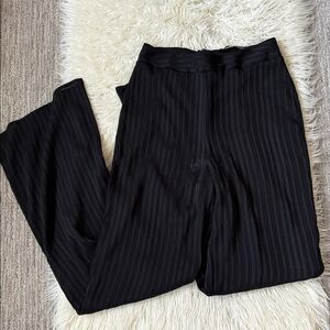 Naked Wardrobe Black Pinstripe Trousers